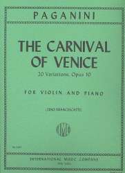 Carnival of Venice op.10 : - Niccolo Paganini