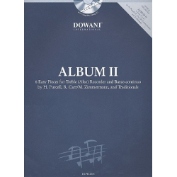 Album Band 2 (+CD) : für Altblockflöte und Bc