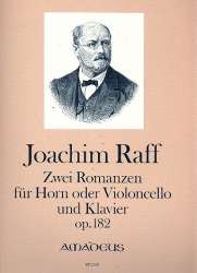 2 Romanzen op.182 - für Horn (Violoncello) - Joseph Joachim Raff