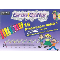 16 Kinderlieder Band 1 (+CD) :