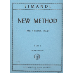 New Method vol.1 : for string bass - Franz Simandl