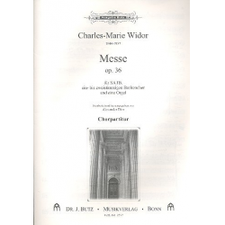 Messe op.36 : - Charles-Marie Widor