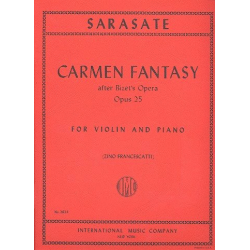 Carmen Fantasy op.25 : - Pablo de Sarasate