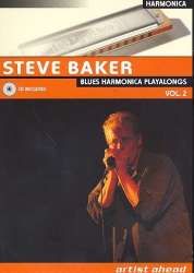 Blues Harmonica Playalongs Band 2 (+CD, dt) - Steve Baker