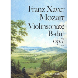 Sonate B-Dur op.7 - für Violine - Franz Xaver Mozart