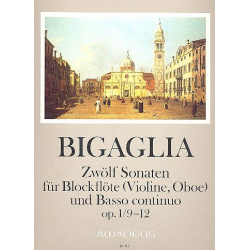 12 Sonaten op.1 Band 3 (nr.9-12) - - Diogenio Bigaglia