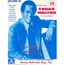 Cedar Walton (+CD) : 9 Jazz Originals - Jamey Aebersold