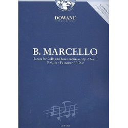 Sonate F-Dur op.2,1 (+CD) : - Benedetto Marcello