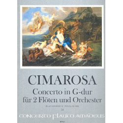 Konzert G-Dur für 2 Flöten und - Domenico Cimarosa
