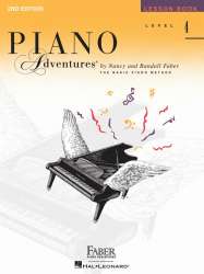 Piano Adventures Lesson Book Level 4 - Nancy Faber