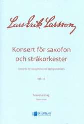 Concerto op.14 for alto saxophone and string - Lars Erik Larsson