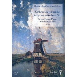 7 Orgelstücke im romantischen Stil op.59 - Margaretha Christina de Jong