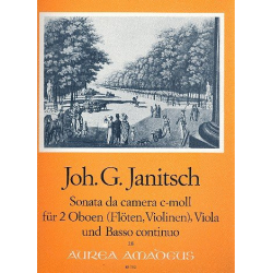Sonata da camera c-Moll op.5 - - Johann Gottlieb Janitsch