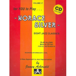 Horace Silver (+CD) : 8 Jazz Classics - Jamey Aebersold