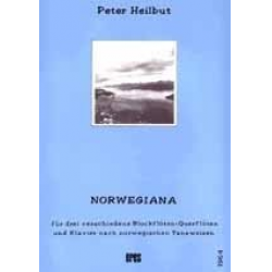 Norwegiana - für 3 Blockflöten - Peter Heilbut