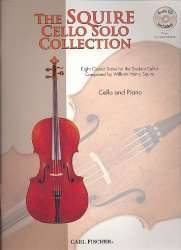The Squire Cello solo Collection - online Audio (Playback) - William Henry Squire