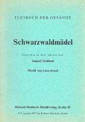 Schwarzwaldmädel : Libretto - Leon Jessel