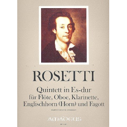Quintett Es-Dur - für Flöte, Oboe - Francesco Antonio Rosetti (Rößler)