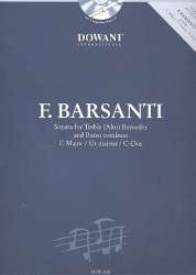 Sonate C-Dur (+CD) : - Francesco Barsanti