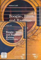 Boogie-, Blues und Ragtime-Picking (+DVD) - - Helmut Grahl