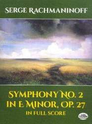 Serge Rachmaninoff- Symphony No. 2 In E Minor, Op. 27 In Full Score -Sergei Rachmaninov (Rachmaninoff)
