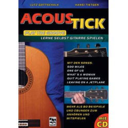 Acoustick (+CD) : Lerne selbst - Lutz Gottschalk