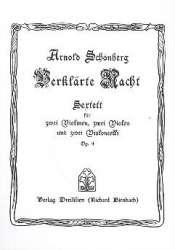 Sextett, Verklärte Nacht op.4 : für - Arnold Schönberg