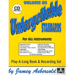 Unforgettable Standards (+CD) -Jamey Aebersold