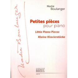 Petites pièces - - Nadia Juliette Boulanger