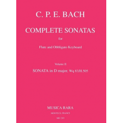 Sonata D major Wq83 H505 : - Carl Philipp Emanuel Bach