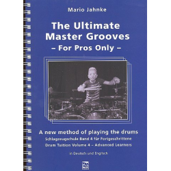 The ultimate Master Grooves - for Pros only (+CD) : - Mario Jahnke