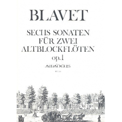 6 Sonaten op.1 - für - Michel Blavet