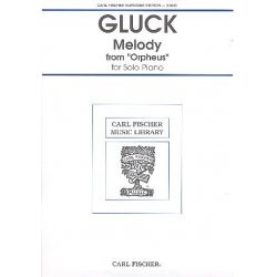 Melody from Orpheus : for piano - Christoph Willibald Gluck