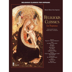 Religious Classics for Soprano - Music Minus One