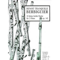 CFS4515 10 kleine leichte Duette op.142 - für - Benoit Tranquille Berbiguier