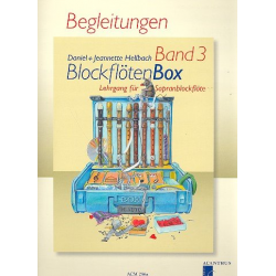 Blockflötenbox Band 3 - Klavierbegleitung - Daniel Hellbach