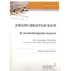 Brandenburgisches Konzert Nr.3 : - Johann Sebastian Bach