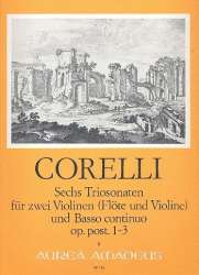 6 Triosonaten Band 1 (nr.1-3) - Arcangelo Corelli