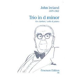 Trio d minor : for clarinet, violoncello - John Ireland