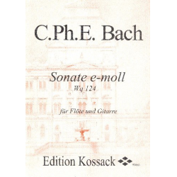 Sonate e-Moll Wq124 : - Carl Philipp Emanuel Bach