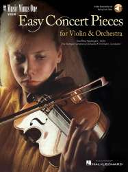 Easy Concert Pieces for Violin & Orchestra - Music Minus One