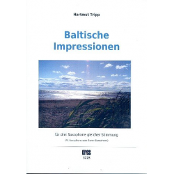Baltische Impressionen - für 3 Saxophone - Hartmut Tripp