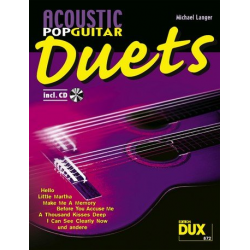 Acoustic Pop Guitar Duets (+CD) - Michael Langer