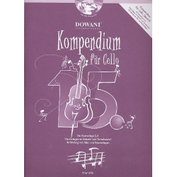 Kompendium für Violoncello Band 15 (+2 CD's) :