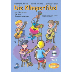Die Klimperfibel (+CD) - für Gitarren-Ensemble - Burkhard Mikolai