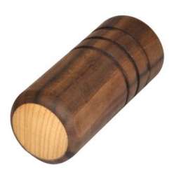 Maxi-Holz-Shaker dunkel 8,6 cm