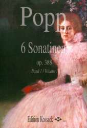 6 Sonatinen op.388 Band 1 (Nr.1-3) : - Wilhelm Popp