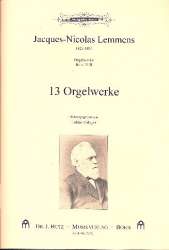 Orgelwerke Band 8 : 13 Orgelwerke - Nicolas Jacques Lemmens