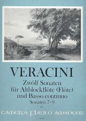 12 Sonaten Band (Nr.7-9) - - Francesco Maria Veracini