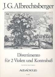 Divertimento D-Dur - für 2 Violen - Johann Georg Albrechtsberger
